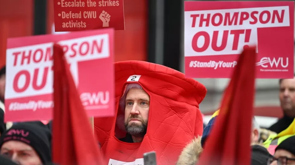 Royal mail workers strike